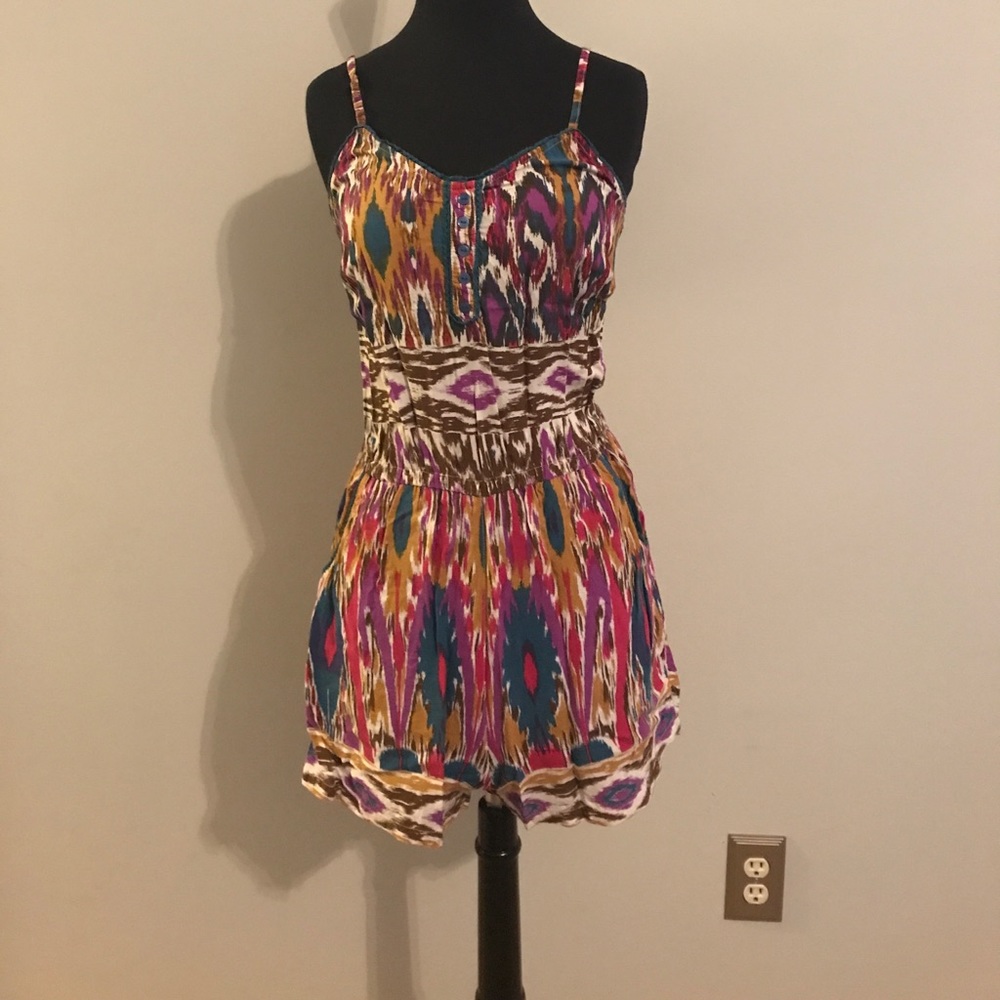 Printed Romper